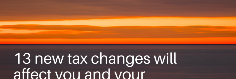 Tax changes